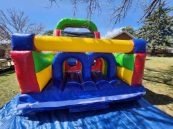 20230409 140153 1702108614 40 ft Obstacle Course with Rock Wall & Mini Slide