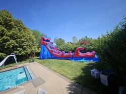 20250615 154555 1750137680 22' Rockin Rapids w/slippin slide